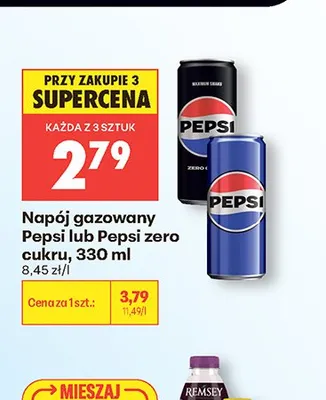 Napój gazowany Pepsi promocja w Biedronka