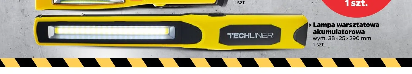 Lampa warsztatowa akumulatorowa Techliner promocja w Netto