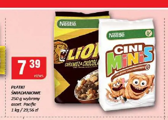 Płatki śniadaniowe Cini Minis Nestlé promocja w Chorten