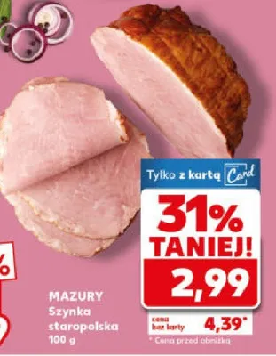 Szynka staropolska promocja w Kaufland