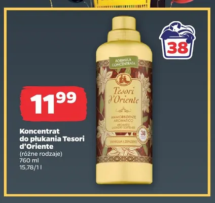 Koncentrat do płukania Tesori d'Oriente promocja w Netto