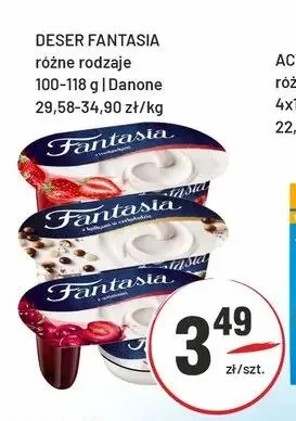 Deser Fantasia Danone promocja w Sedal