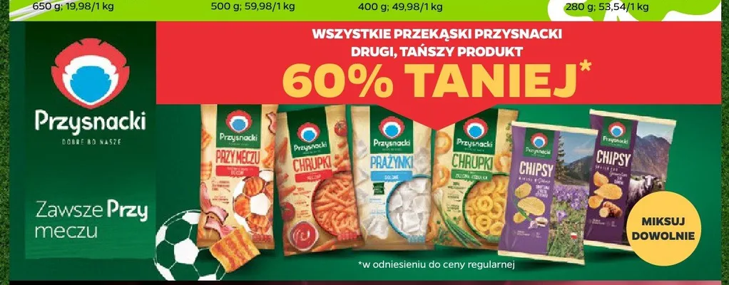 Przekąski Przysnacki promocja w Netto
