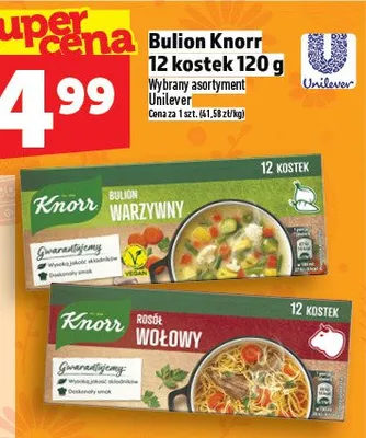 Bulion Knorr 12 kostek 120g promocja w TOPAZ
