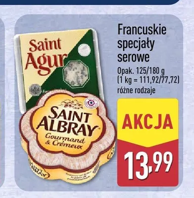 Ser Saint Albray promocja w Aldi