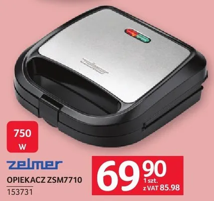 Opiekacz Zelmer ZSM7710 promocja w Selgros