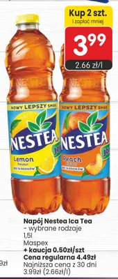 Napój Nestea Ice Tea Peach promocja w Market Point