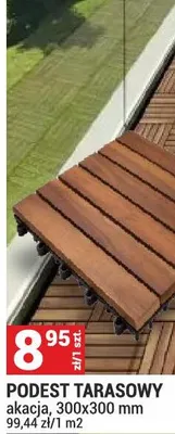 Podest tarasowy promocja w Merkury Market