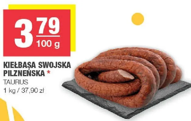 Kiełbasa swojska pilzneńska promocja w SPAR
