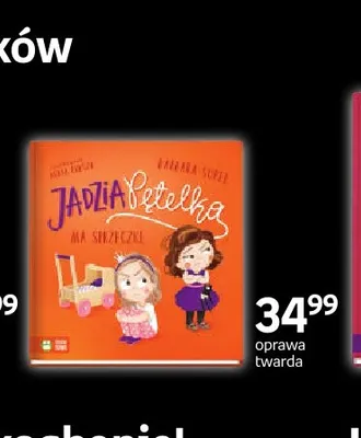 Książka Jadzia Pętelka ma szczoteczkę Zielona Sowa promocja w Empik