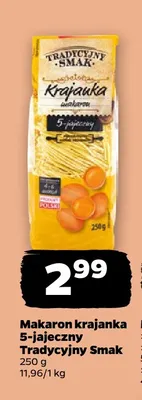 Makaron krajanka 5-jajeczny Tradycyjny Smak promocja w Netto
