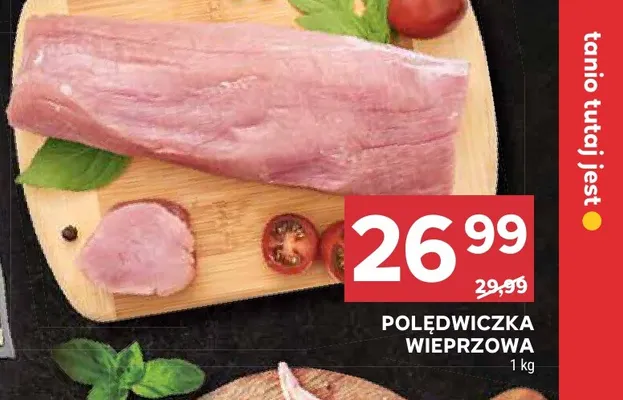 Polędwiczka wieprzowa Stokrotka promocja w Stokrotka