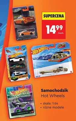 Samochodzik Hot Wheels promocja w Biedronka