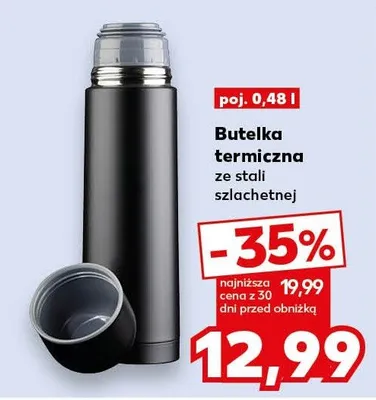 Butelka termiczna ze stali szlachetnej promocja w Kaufland