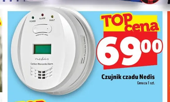 Czujnik czadu Nedis promocja w TOPAZ