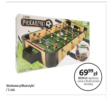 Stołowe piłkarzyki promocja w Empik