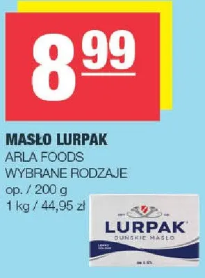 Masło Lurpak Arla Foods promocja w SPAR