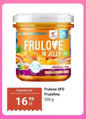 Frużelina SFD Frulove In Jelly Mango & Passion Fruit promocja w Dino