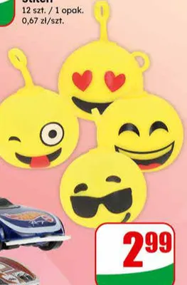 Gniotek emotka różne wzory promocja w Dino