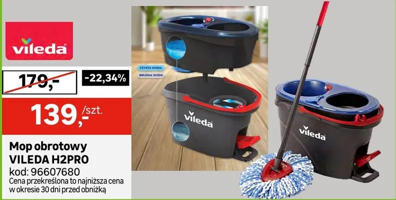 Mop obrotowy promocja w Leroy Merlin