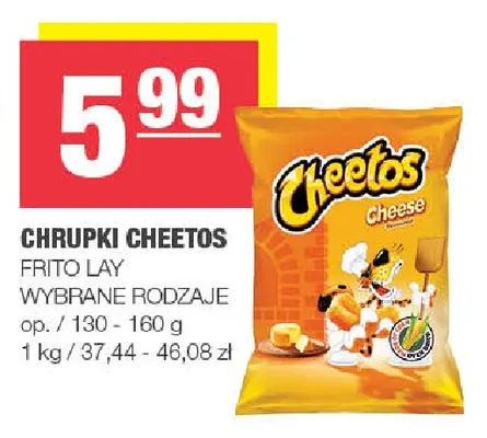 Chrupki Cheetos promocja w SPAR
