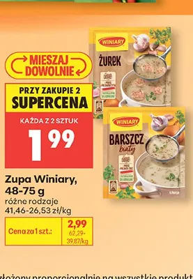 Zupa Żurek Winiary promocja w Biedronka