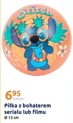 Piłka z bohaterem serialu lub filmu promocja w Action