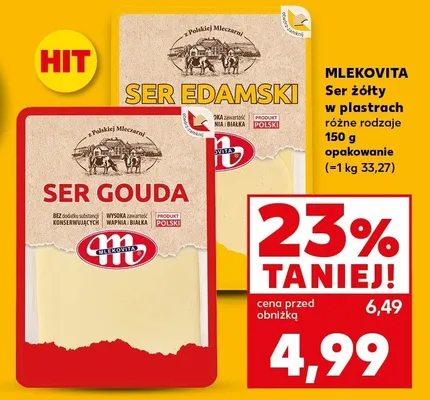 Ser edamski promocja w Kaufland