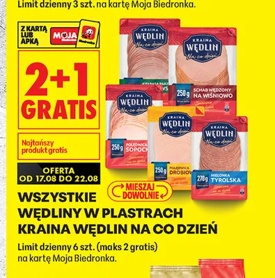 Polędwica sopocka Kraina Wędlin na co dzień promocja w Biedronka