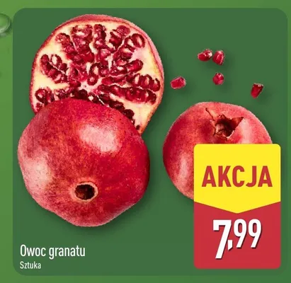 Owoc granatu promocja w Aldi
