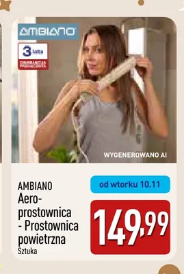 Aero-prostownica - Prostownica powietrzna Ambiano promocja w Aldi