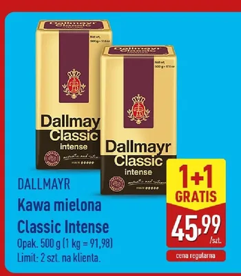 Kawa mielona Dallmayr Classic promocja w Aldi