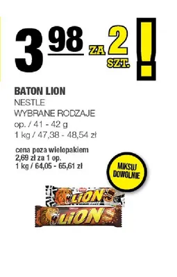 Baton Lion promocja w SPAR
