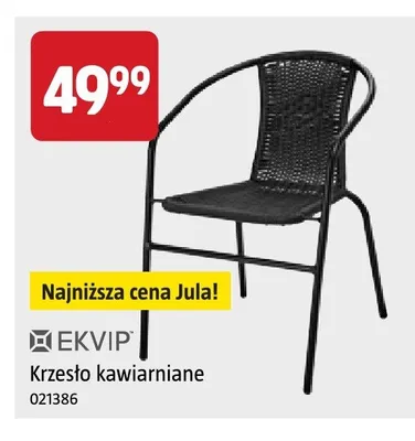 Krzesło kawiarniane EKVIP promocja w Jula