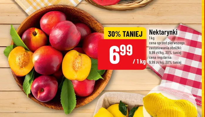 Nektarynki promocja w POLOmarket