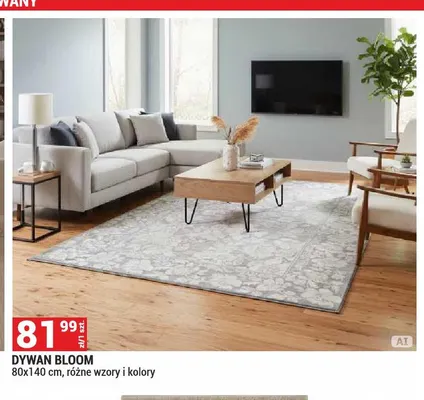 Dywan Bloom 80x140 cm promocja w Merkury Market