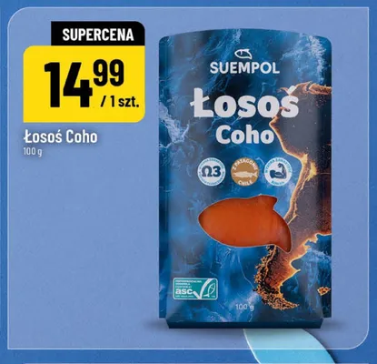 Łosoś Coho Suempol promocja w POLOmarket