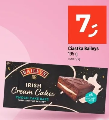 Ciastka Baileys Irish Cream Cakes promocja w Dealz