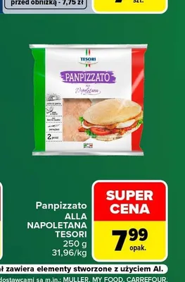 Panpizzato alla Napoletana Tesori promocja w Carrefour Market