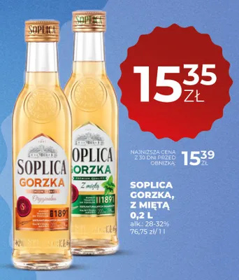 Wódka Soplica Gorzka promocja w Duży Ben