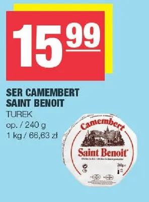 Ser Camembert Saint Benoit promocja w SPAR