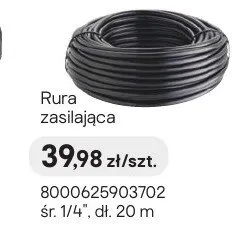 Rura zasilająca promocja w Castorama