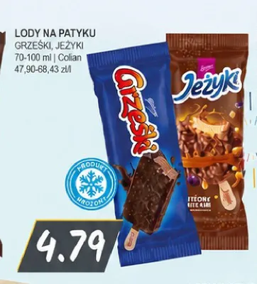 Lody na patyku Grześki promocja w Słoneczko
