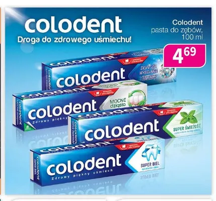 Pasta do zębów Colodent promocja w Drogerie Polskie