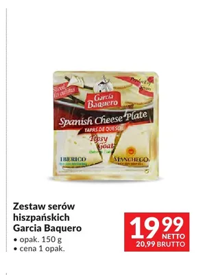 Zestaw serów hiszpańskich Garcia Baquero promocja w Makro