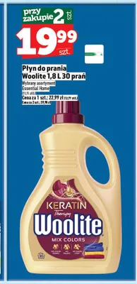 Płyn do prania Woolite 30 prań promocja w TOPAZ
