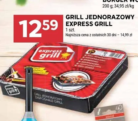 Grill jednorazowy Express Grill promocja w Stokrotka