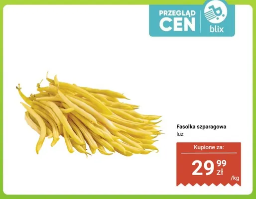 Fasolka szparagowa luz promocja w Dino