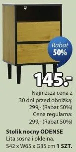 Stolik nocny Odense promocja w Jysk