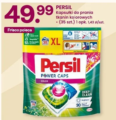 Kapsułki do prania ciemnych i kolorowych E promocja w Frisco